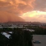 Una tormenta de arena siembra el caos en Phoenix