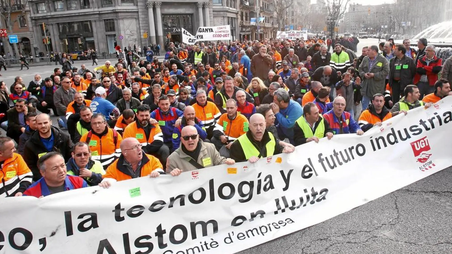 Sindicatos de Alstom y el Govern buscan otro pacto