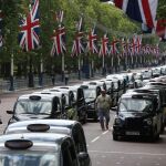 Los taxistas de Londres también han hecho huelga