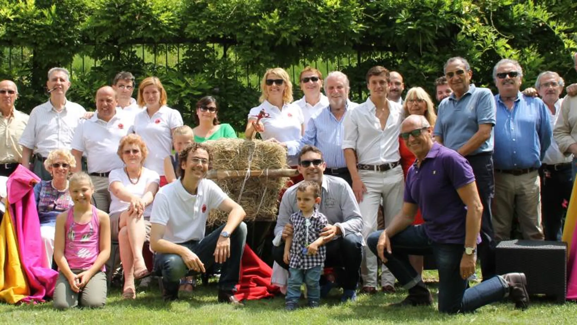 Lama de Góngora, mano a mano con el Club Taurino Italiano