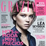Léa Seydoux, portada de Grazia esta semana