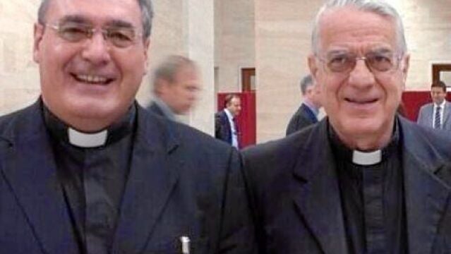 Federico Lombardi, con José María Gil Tamayo
