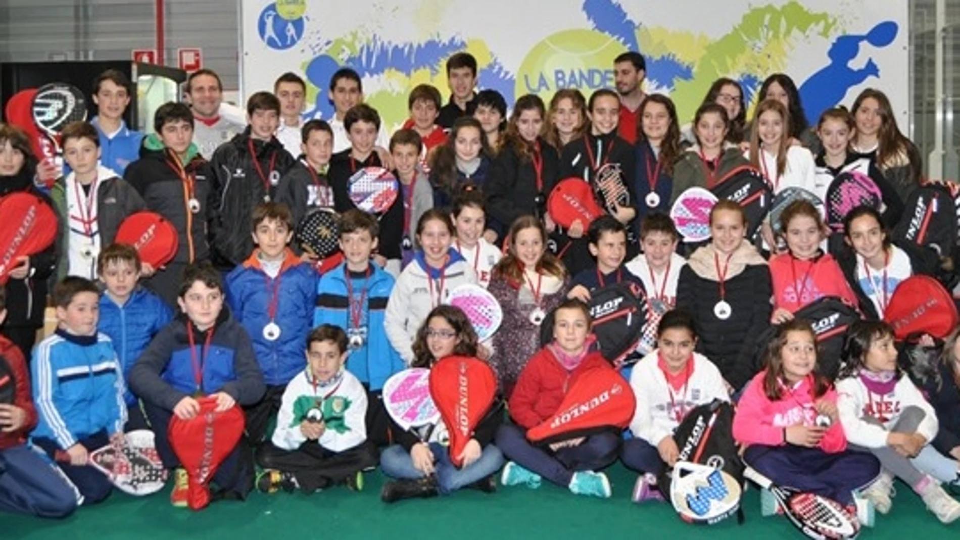 Algunos de los jugadores de la cita.