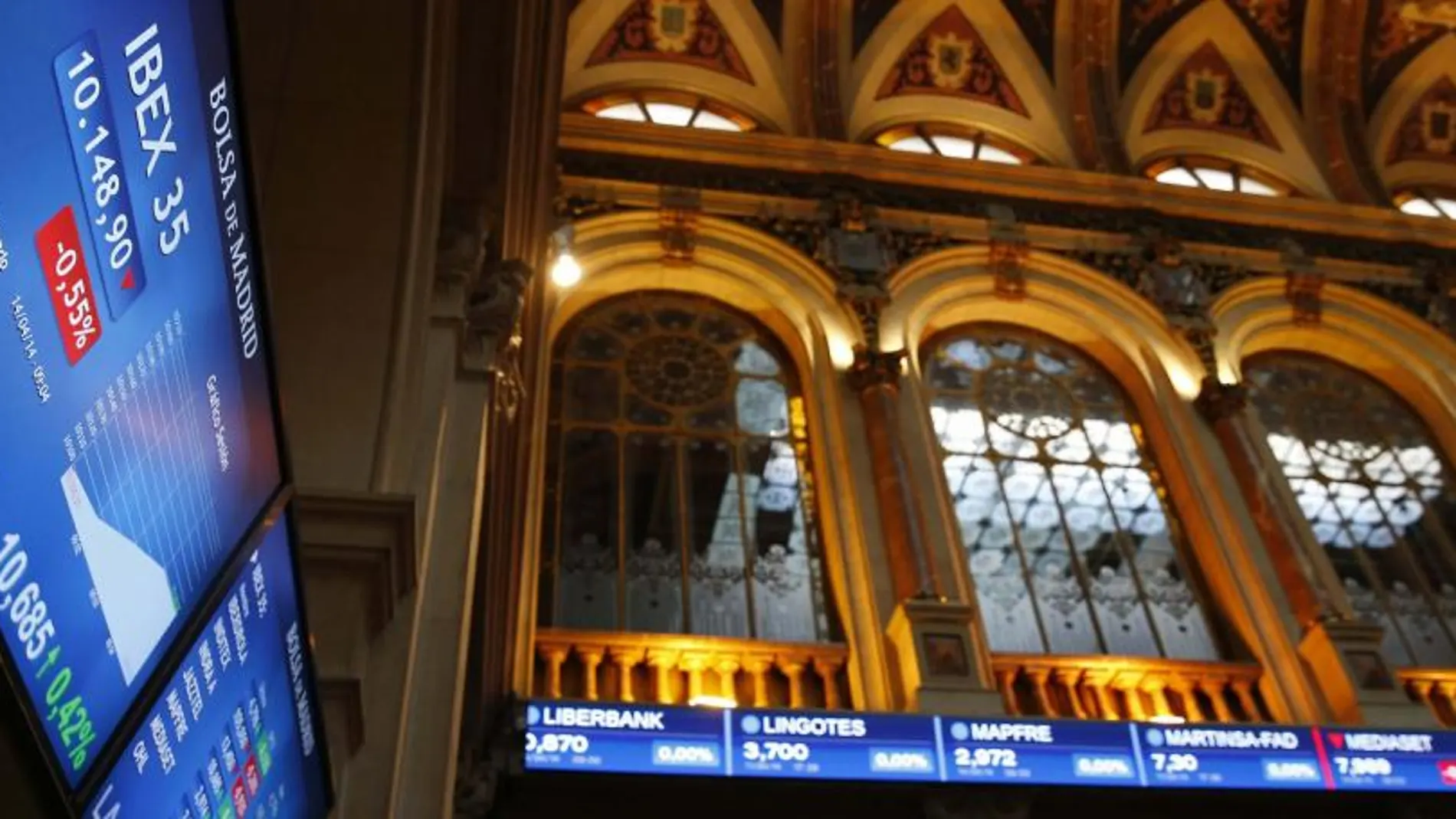 La indefinición de Wall Street y los combates en Ucrania han marcado el desarrollo de la bola hoy.