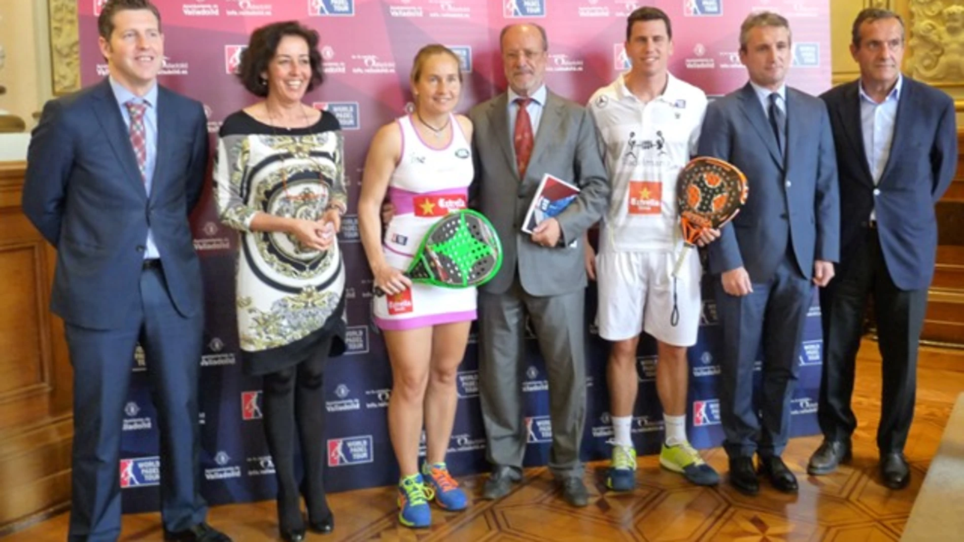 Presentación prueba World Padel Tour Valladolid