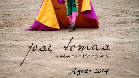 José Tomás, mano a mano en Málaga junto a Hermoso de Mendoza el 23 de agosto