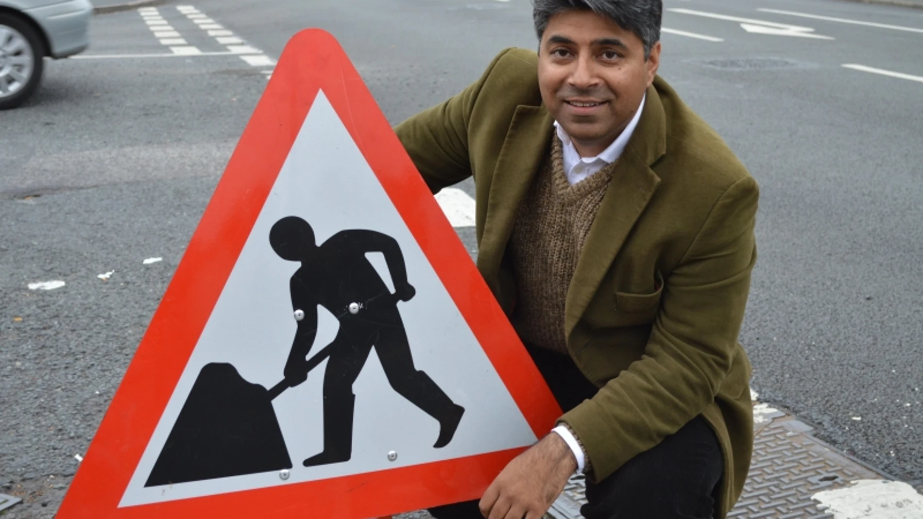 El candidato, en una imagen de su página web