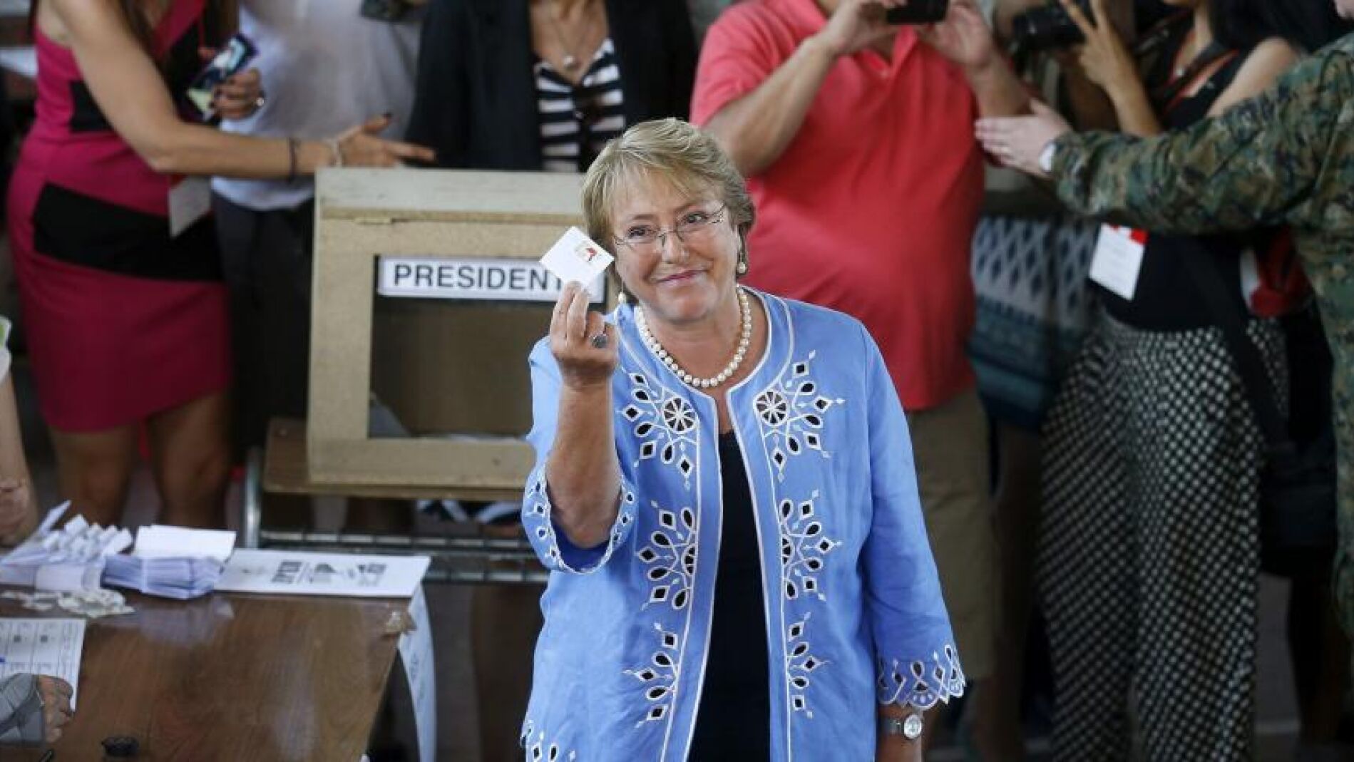 Bachelet Hace Historia En Chile