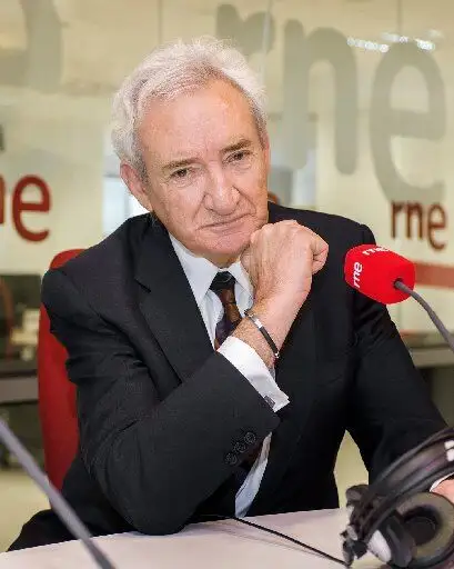 Luis del Olmo, en el estudio de RNE