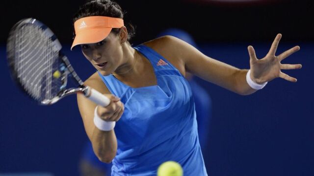 La tenista española Garbine Muguruza