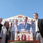 Imagen de la maqueta de la portada de la Feria de Abril del próximo año
