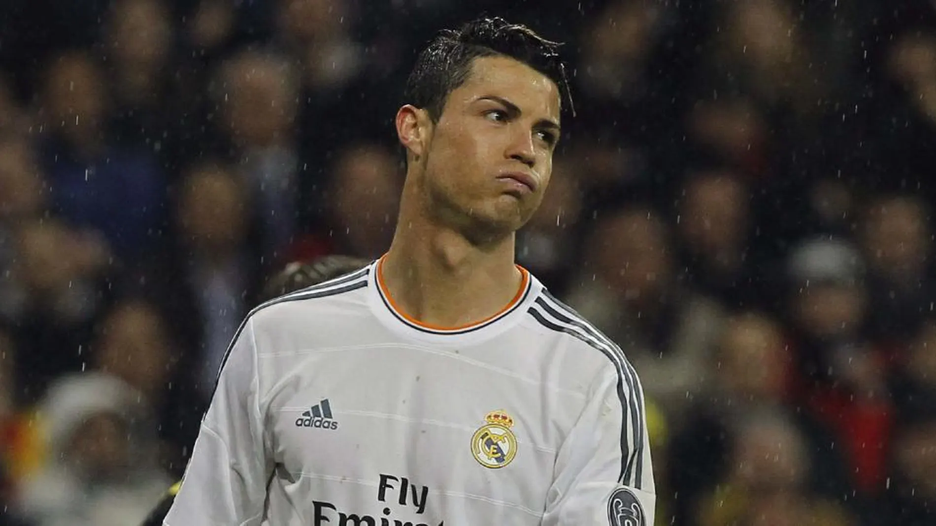 Cristiano Ronaldo tuvo que pedir el cambio el miércoles en el Bernabéu durante el partido de ida de cuartos de Liga de Campeones ante el Borussia