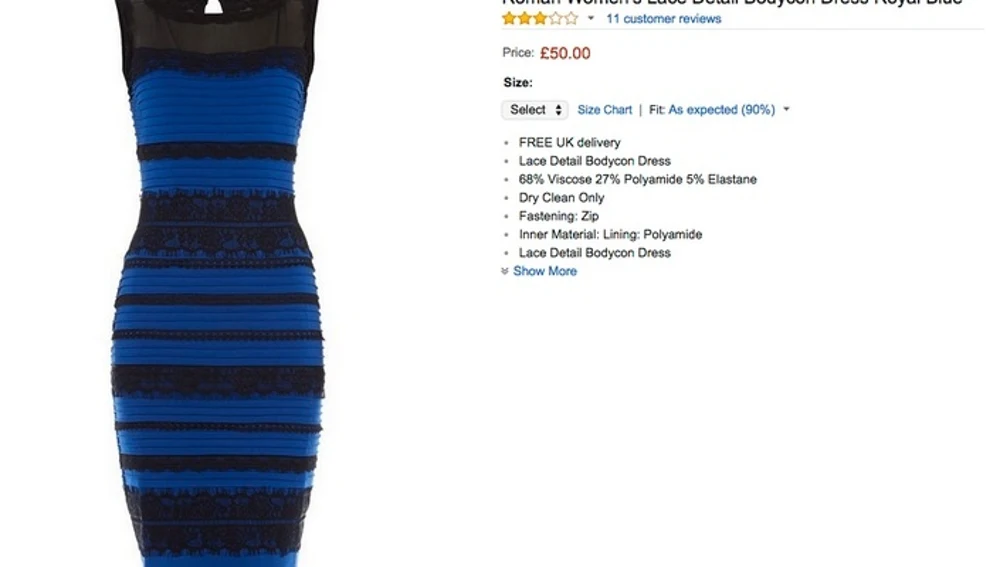El color de un vestido, «trending topic» mundial: ¿Azul y negro? o ¿blanco y dorado? El color de un vestido, «trending topic» mundial: ¿Azul y negro? o ¿blanco y dorado?