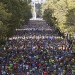 29.000 corredores tomaron las calles de la capital para participar en el maratón de Madrid de 2019, el último celebrado en la capital