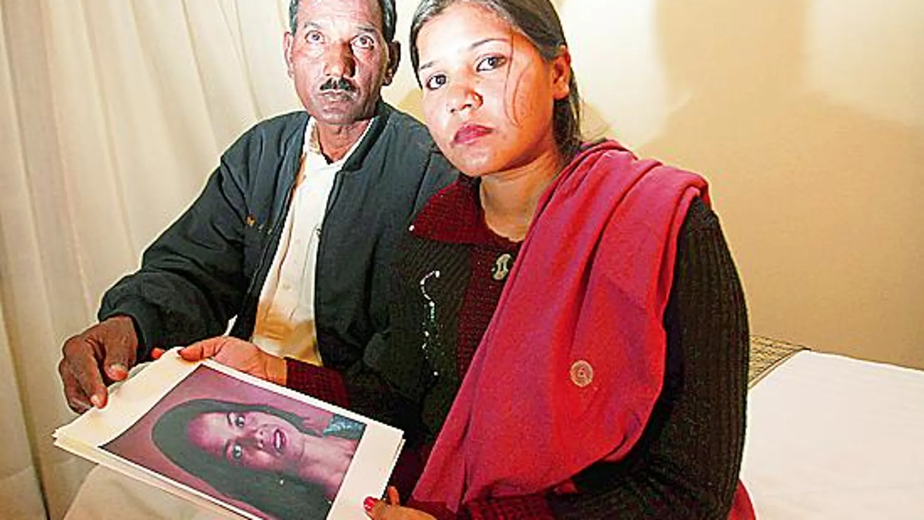 El marido y la hija de Asia Bibi, en su visita a España