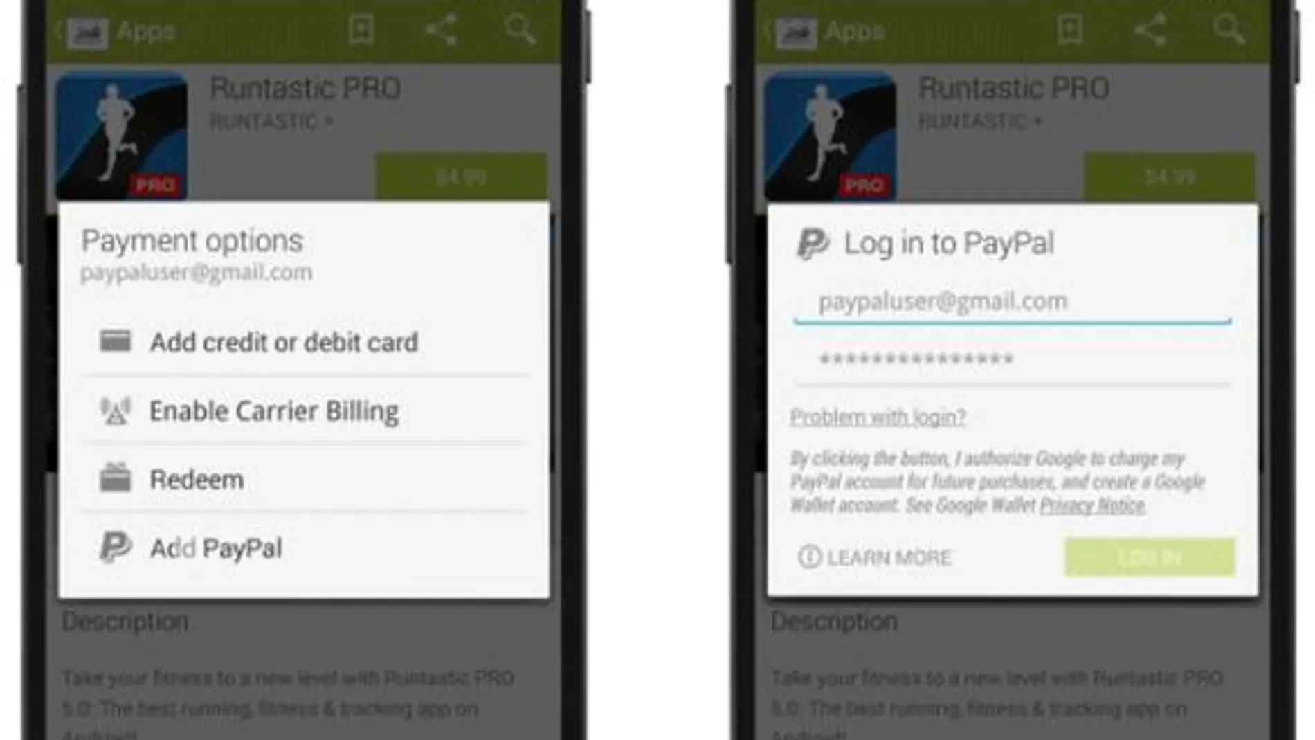 Comprar aplicaciones en Google Play y pagar con PayPal ya es posible