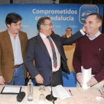 La nueva Junta directiva del pp sevillano, exultante