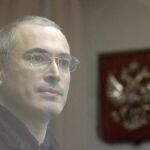 Mijail Jodorkovski, durante su juicio en Rusia