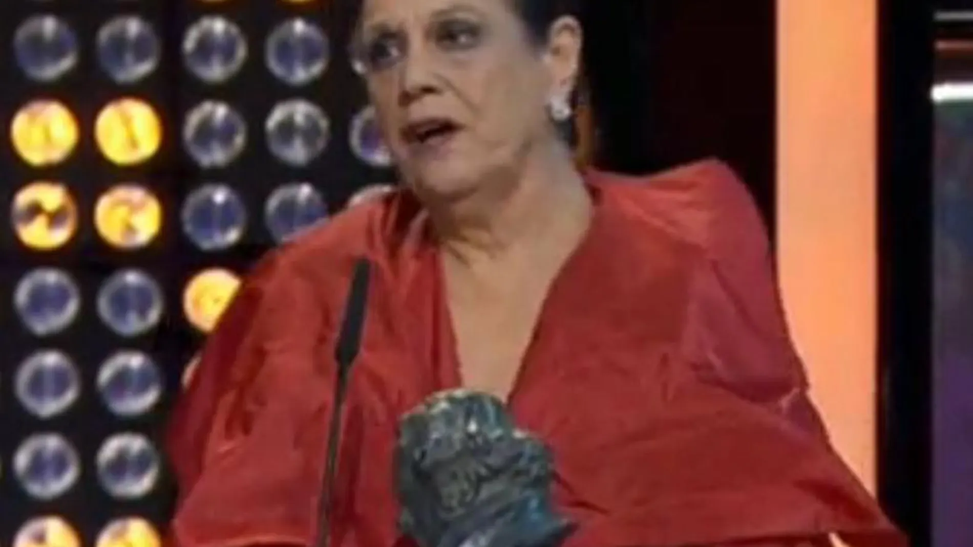 Terele Pávez, premio a la Mejor Interpretación Feménina de Reparto