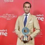 Iván Fandiño recibió su segunda Oreja de Oro de Radio Nacional de España