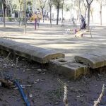 Parque del distrito Cerro-Amate de Sevilla, de cuyo cuidado se encarga Conversa SL