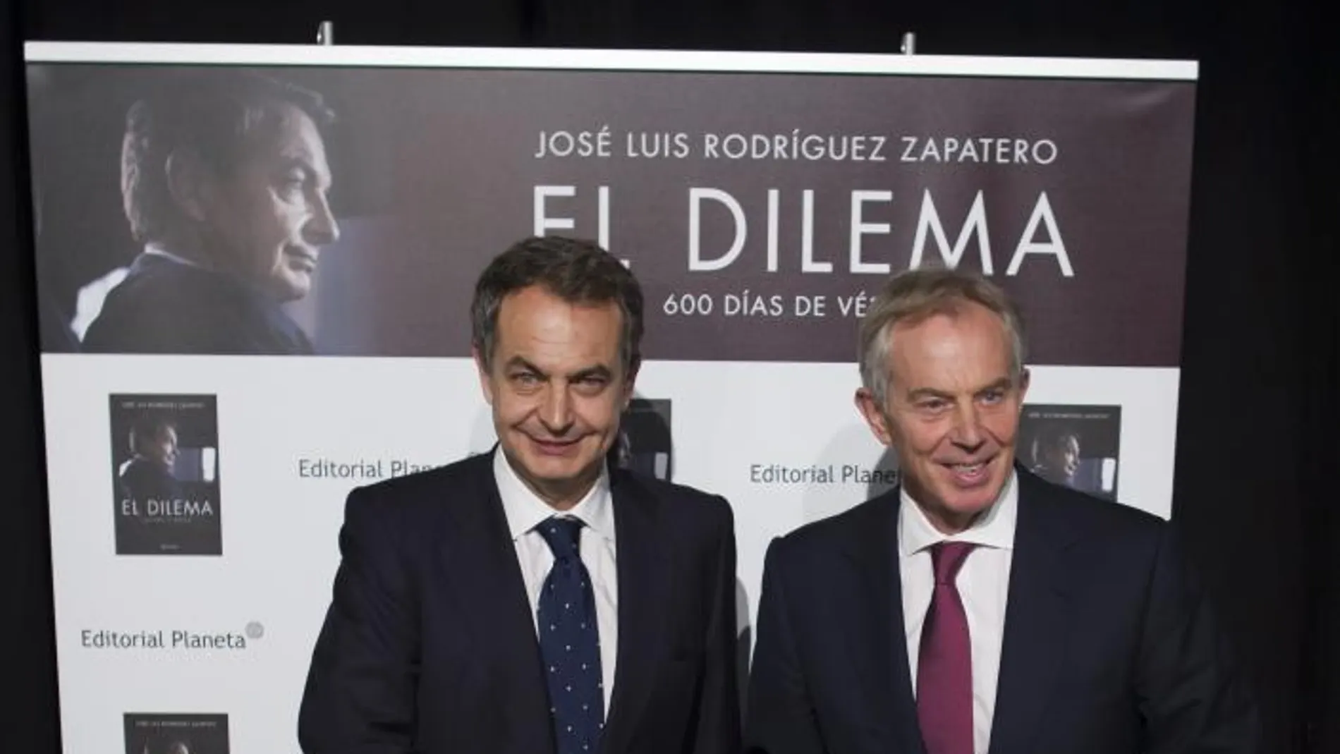 Presentacion del Libro "El Dilema"de Jose Luis Rodriguez Zapatero, con la presencia del ex primer ministro Tony Blair