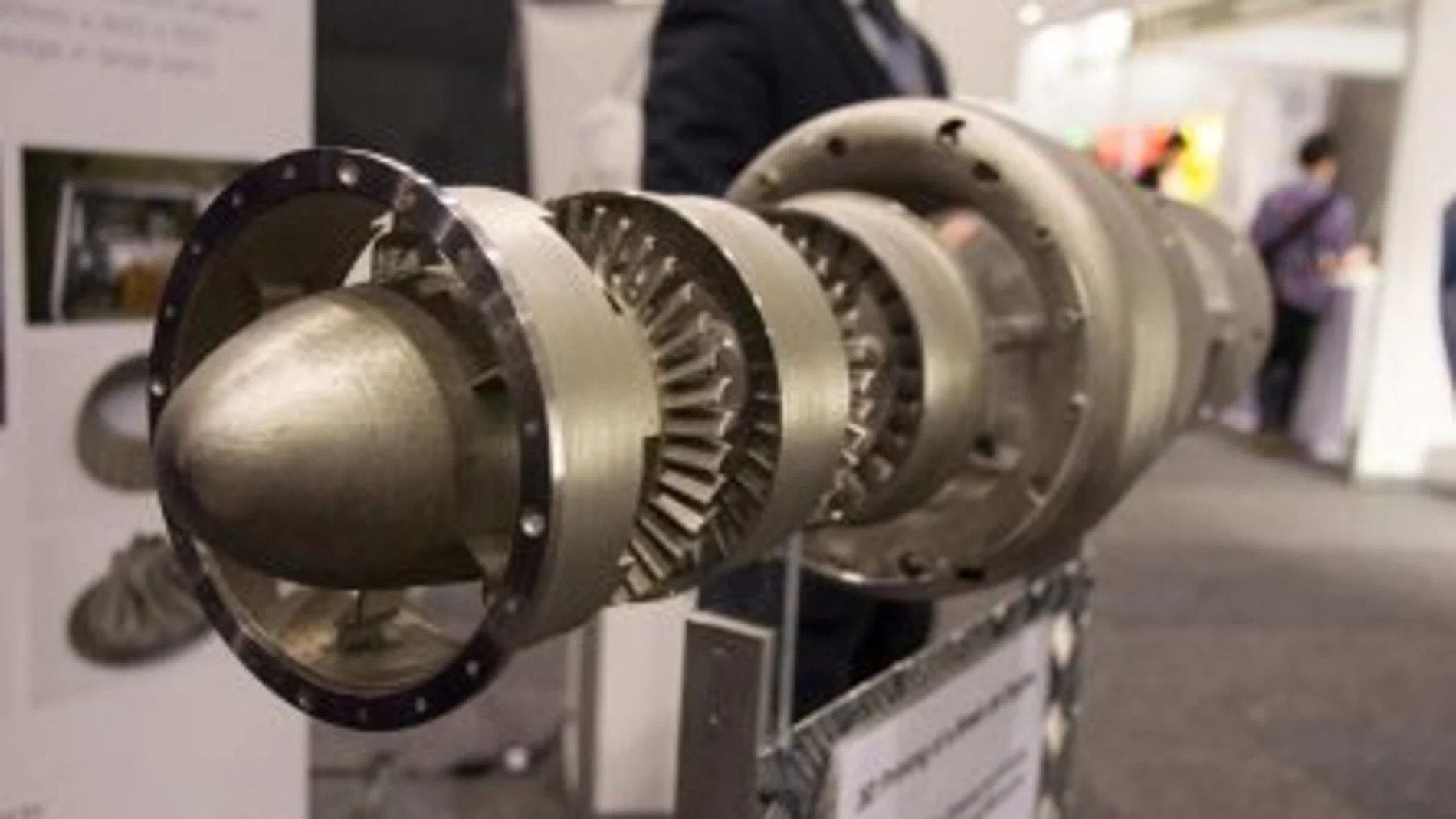 Crean con una impresora 3D un motor para aviones de reacción