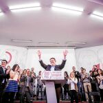 El secretario general del PSPV, XImo Puig, durante el acto de presentación de su proyecto para las primarias abiertas