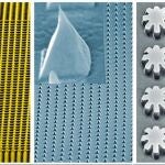Circuito cristalino fabricado en oro, pirámides de plata de filo nanométrico y nanotuercas cristalinas de aluminio fabricadas con la nueva técnica