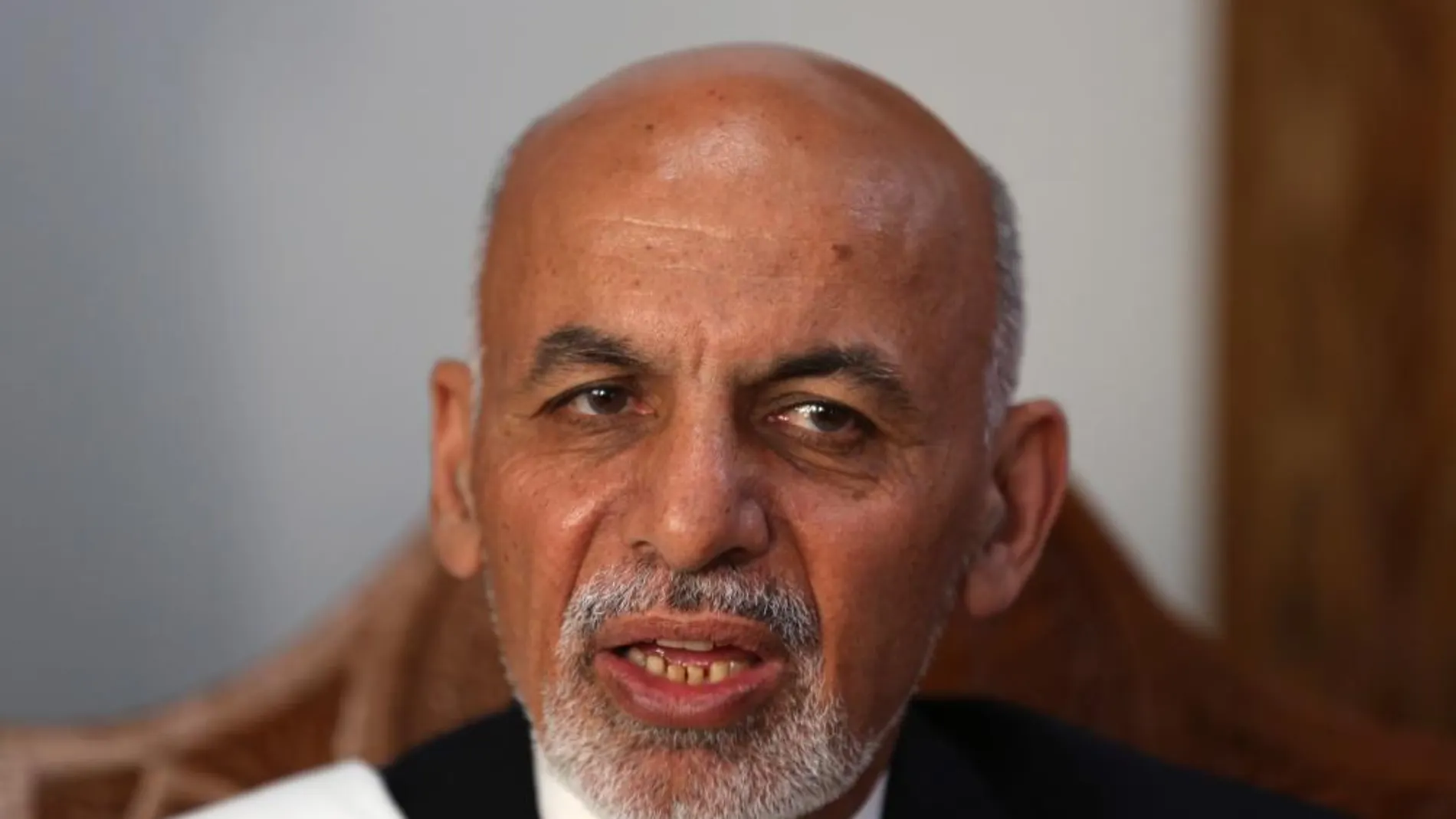 El presidente afgano Ashraf Ghani.