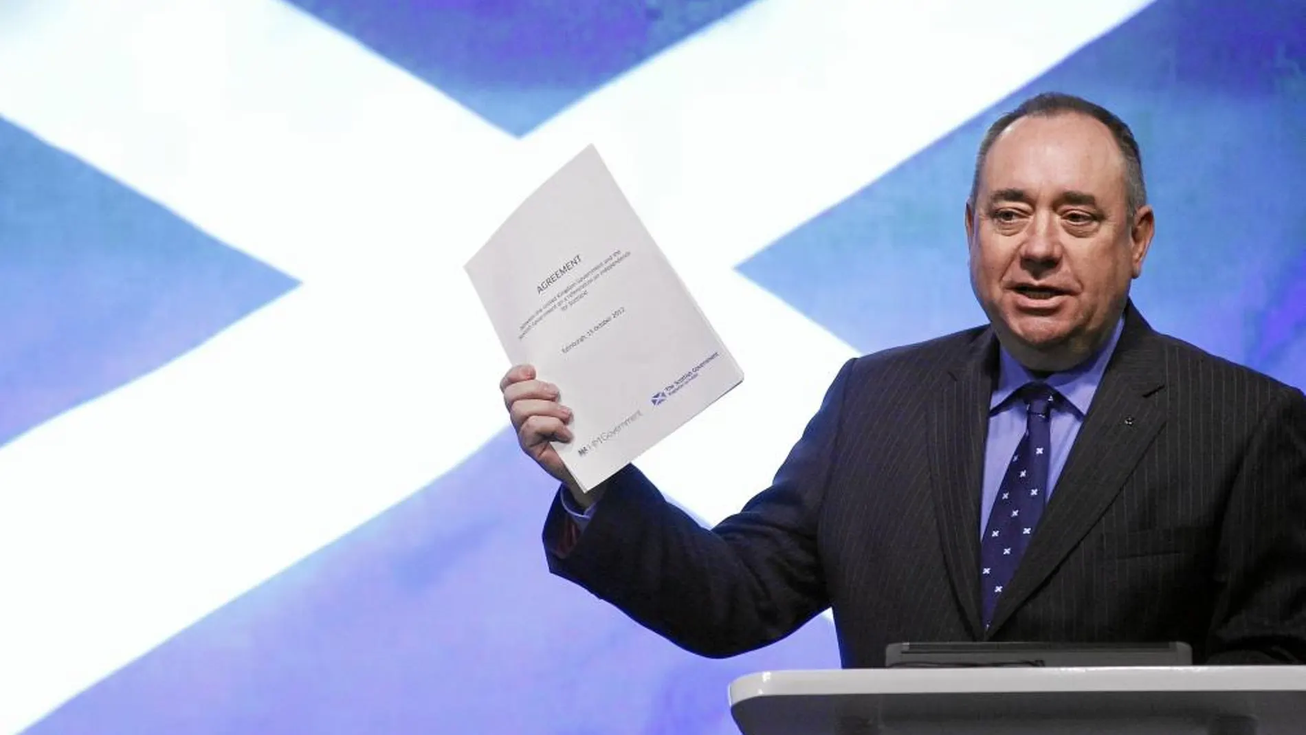 Salmond convocó el referéndum rupturista el 18 de septiembre