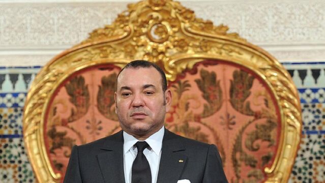 El rey de Marruecos, Mohamed VI