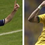 Argentina y Brasil, como dos gotas de agua en este Mundial