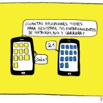 Las viñetas de las apps de running
