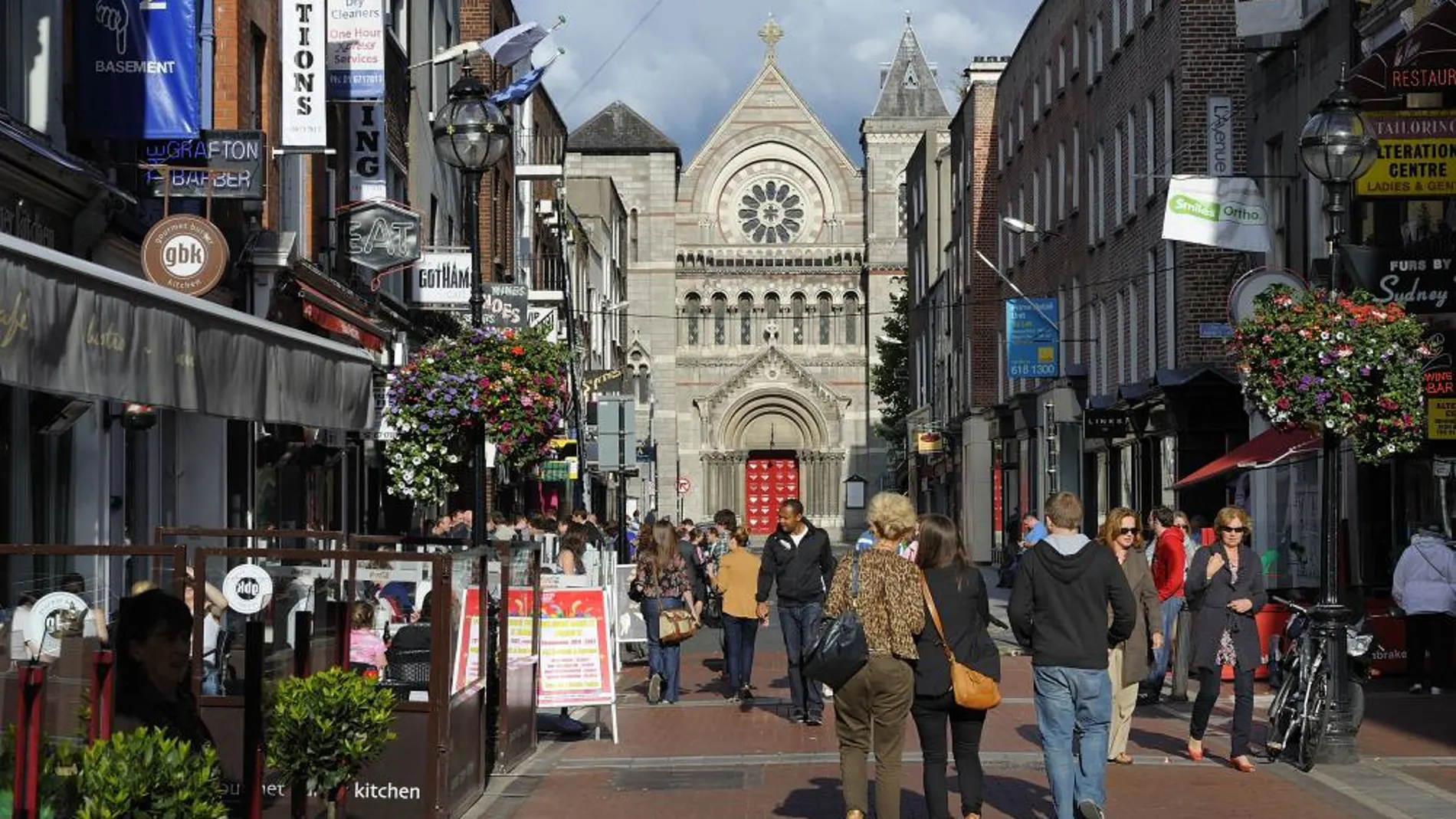 Dublín cuenta con una gran cantidad de áreas comerciales