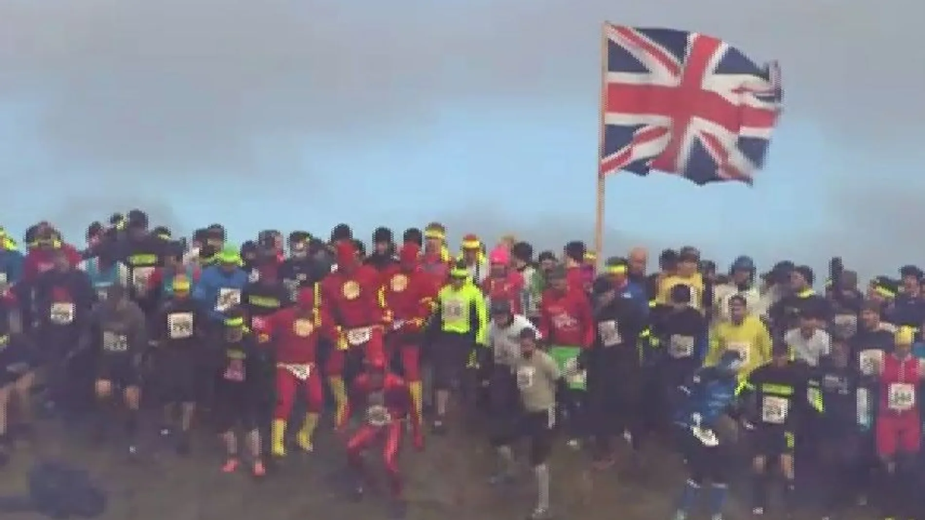 Se celebra en Inglaterra una de las carreras más duras del mundo