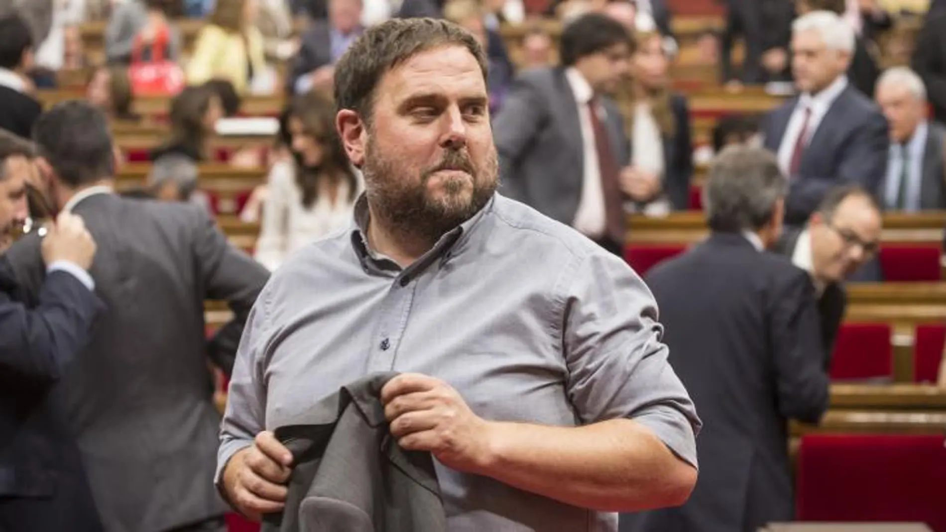 El líder de ERC, Oriol Junqueras