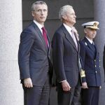 CON LOS ALIADOS. Morenés recibió ayer al secretario general de la OTAN, Jens Stoltenberg.