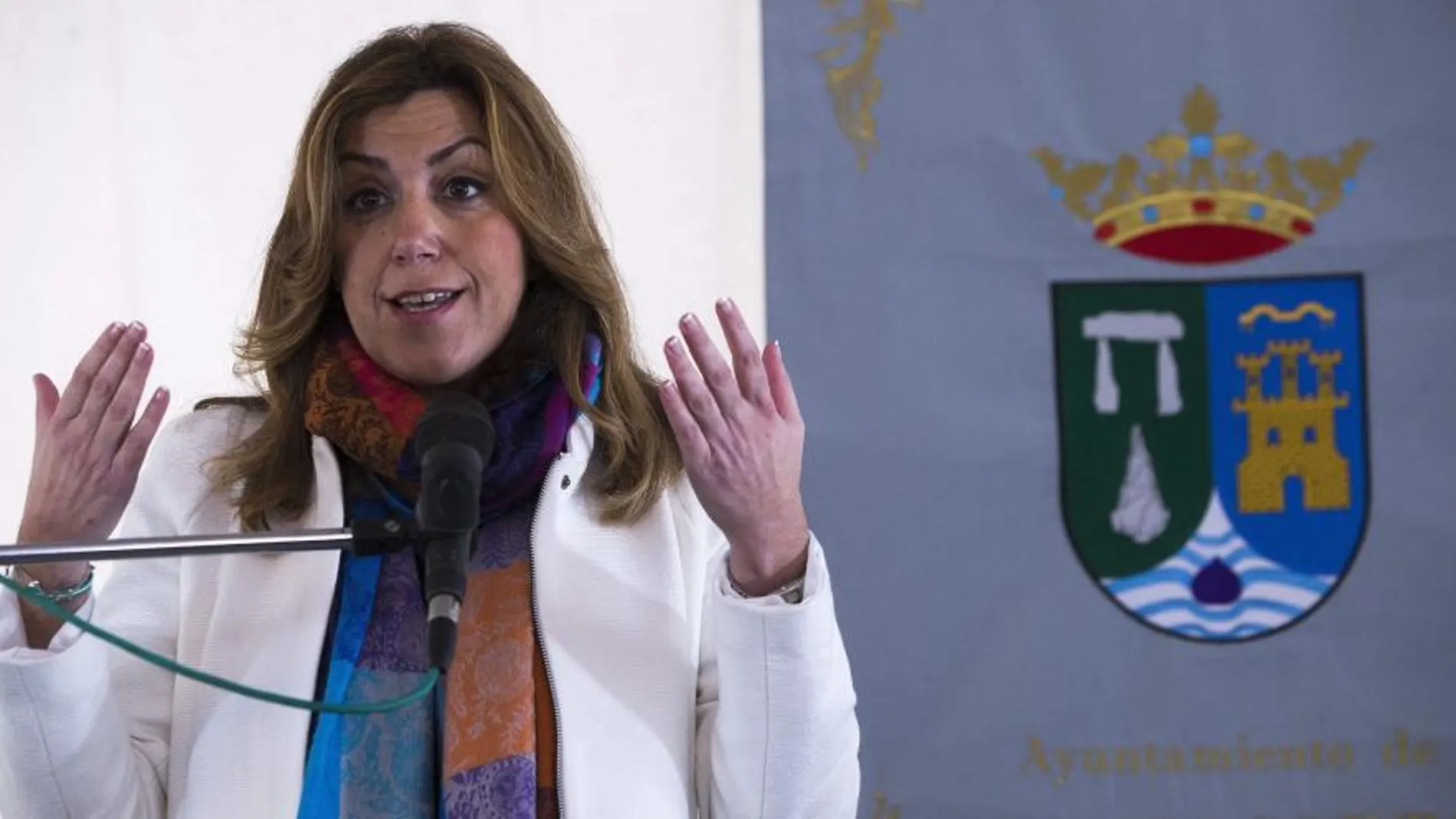 La presidenta de la Junta de Andalucía, Susana Díaz