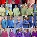 Montaje de Reuters de Merkel con distintos modelos desde 1995 hasta ahora