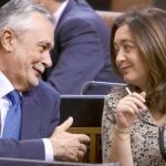 José Antonio Griñán y Mar Moreno ocupan un escaño en la Cámara Alta