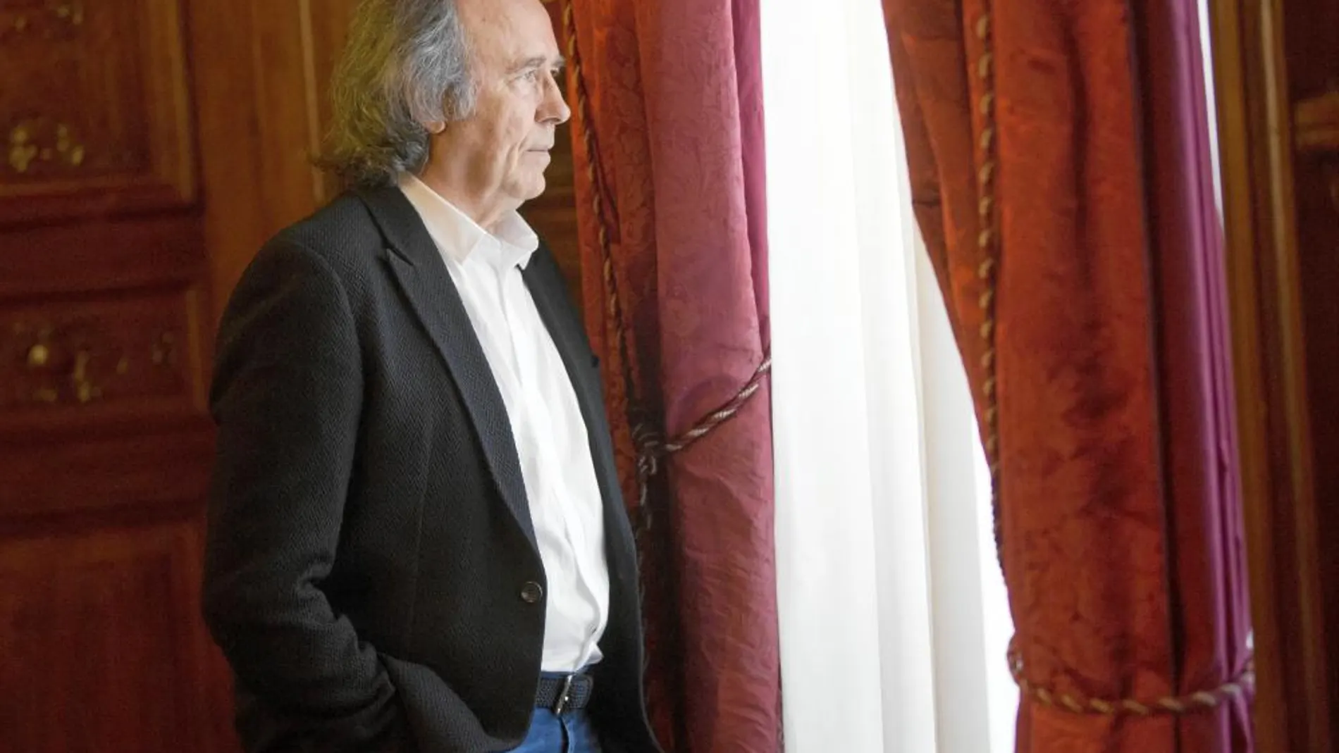 Joan Manuel Serrat, ayer en la Casa de América