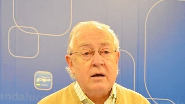 Jaime Raynaud, ayer, en la sede del PP-A