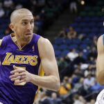 Steve Blake y Ricky Rubio