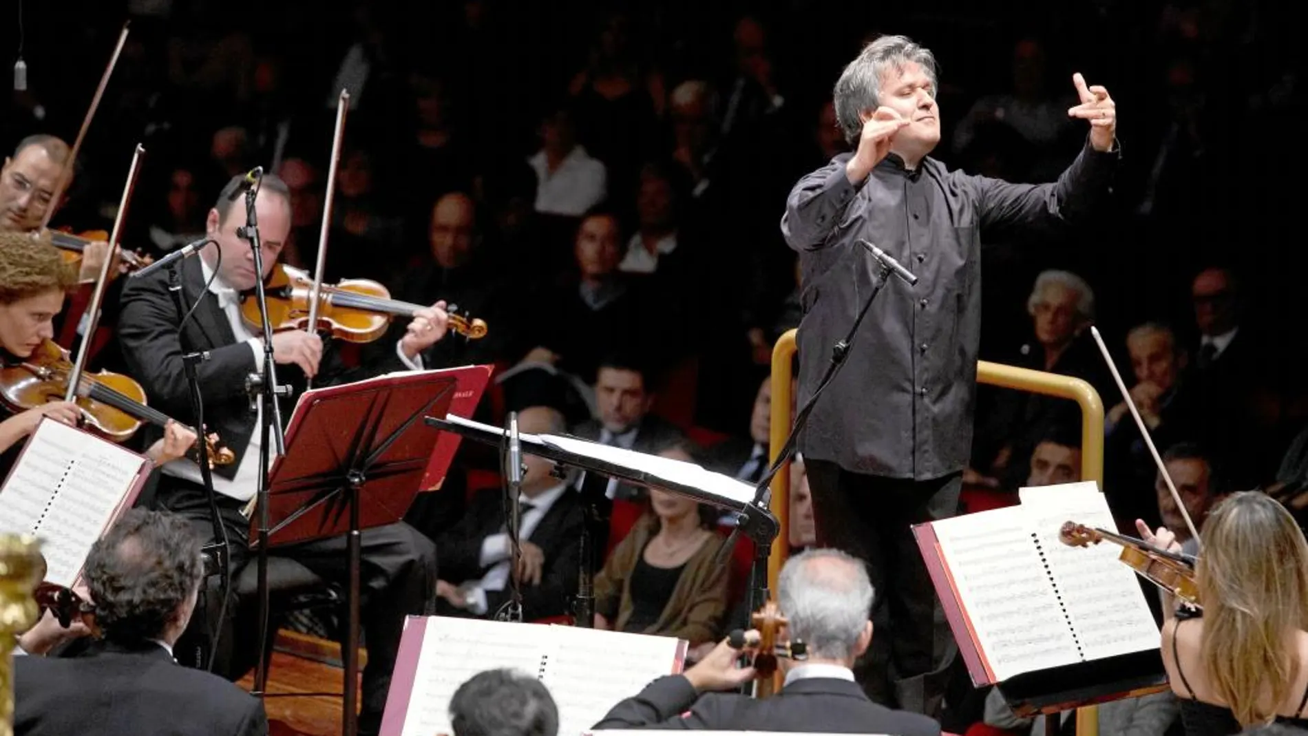 Antonio Pappano dirigió esta «Aida» que levantó gran expectación