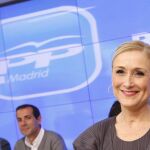 Cristina Cifuentes, en la Junta del PP