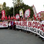 Los trabajadores de Coca-Cola se manifiestan ante los Juzgados de Palma