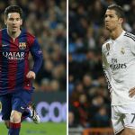 Leo Messi y Cristiano Ronaldo.