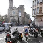 El barrio de Sarrià cuenta con muchos vecinos que se mueven en motocicleta