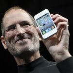 Steve Jobs, durante la presentación del iPhone 4, en junio de 2010